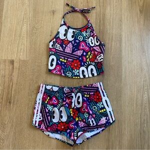 Adidas Hattie Stewart Short and Top Set Xsmall/small